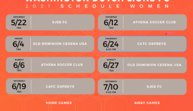 2021 schedule for inaugural WPSL season is out!